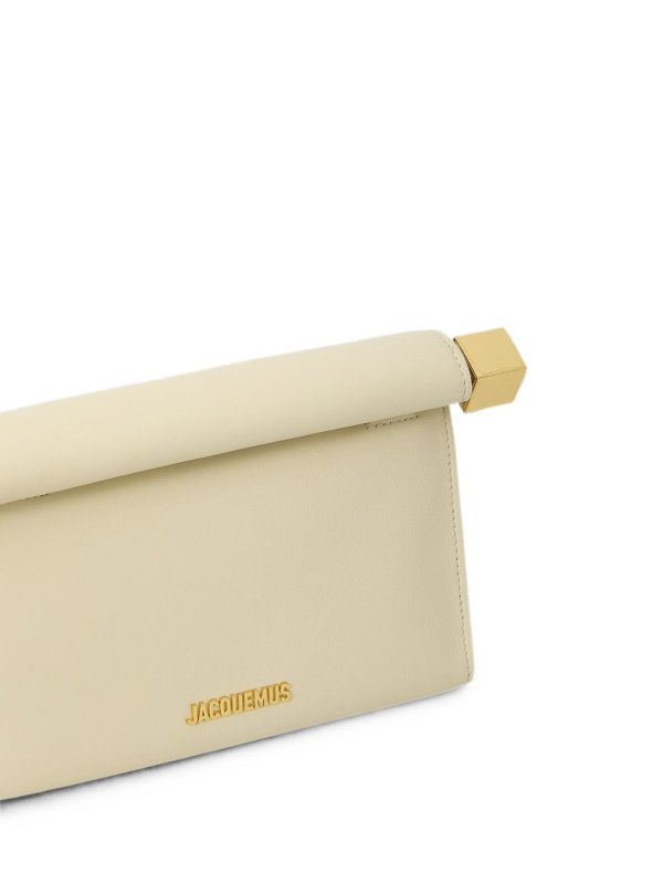 クラッチバッグ - クリーム shop online: JACQUEMUS