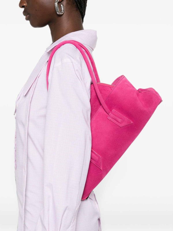 The Attico: ショルダーバッグ online - ショルダーバッグ - フクシア
