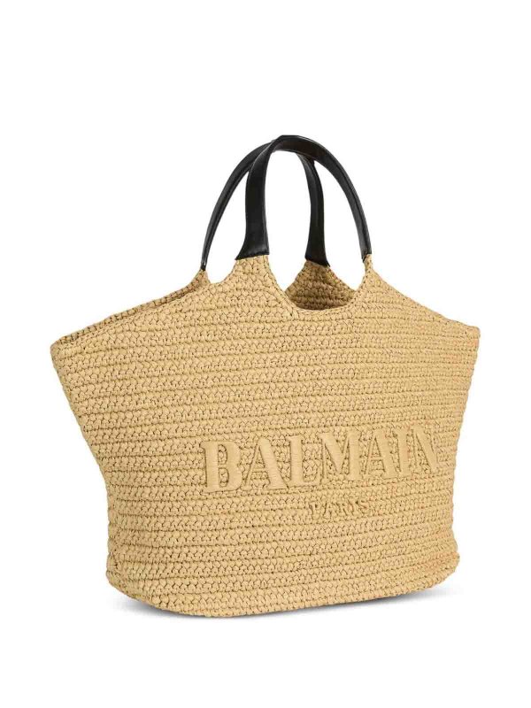 The Best Shops Balmain: トートバッグ - トートバッグ - ベージュ