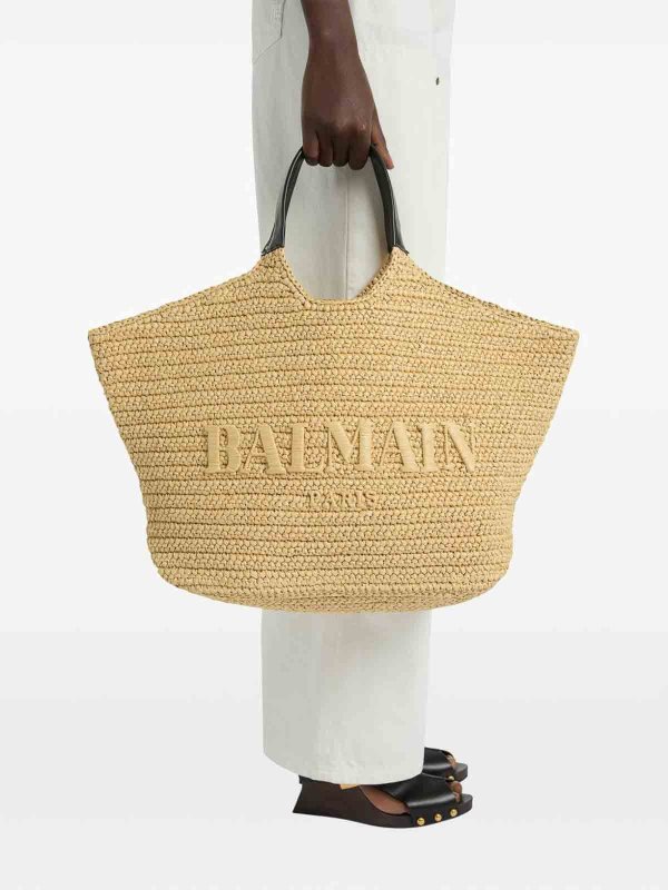 Balmain buy online トートバッグ - ベージュ
