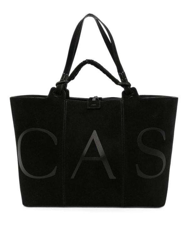 Casadei: Handtaschen - Shopper - Schwarz