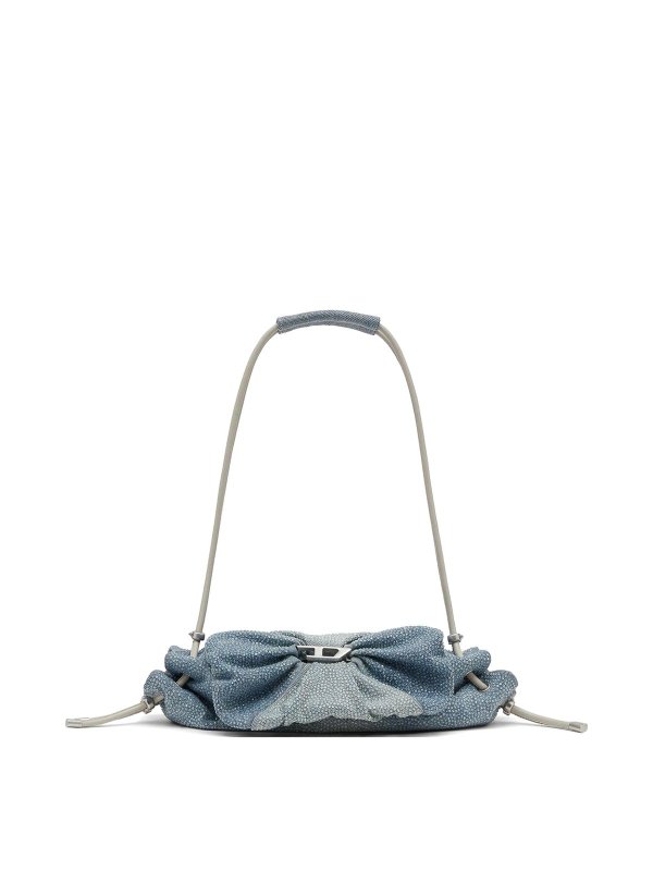 DIESEL: Schultertaschen - Schultertasche - Hellblau