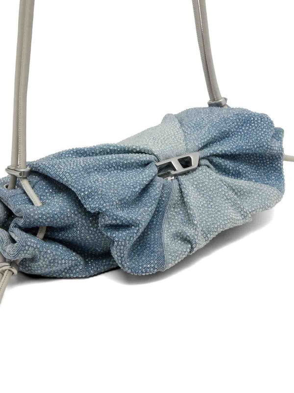 Schultertasche - Hellblau shop online: DIESEL