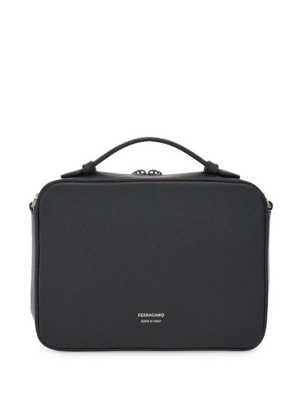 The Best Shops SALVATORE FERRAGAMO: クロスボディバッグ - クロスボディバッグ - 黒