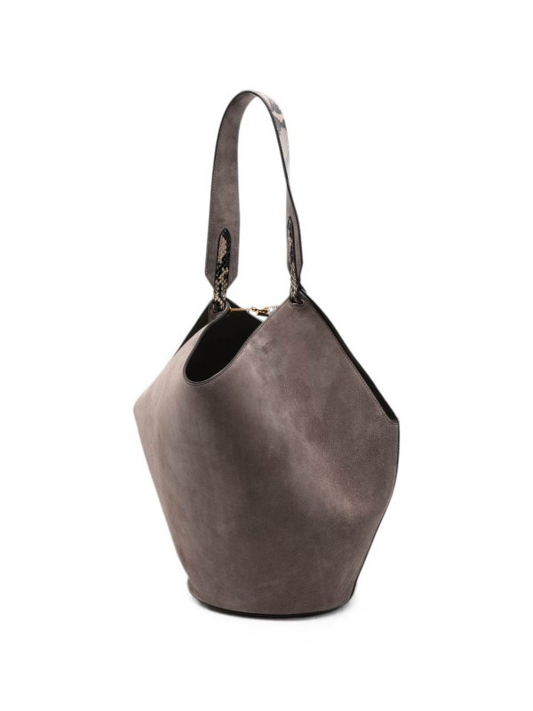 バケットバッグ - ベージュ shop online: KHAITE