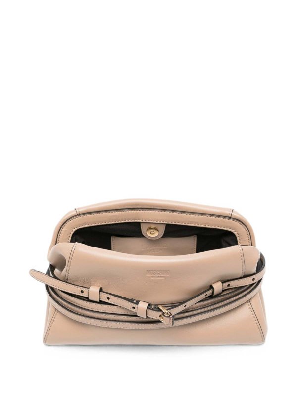 MOSCHINO: Clutches online - Clutch - Hellbeige