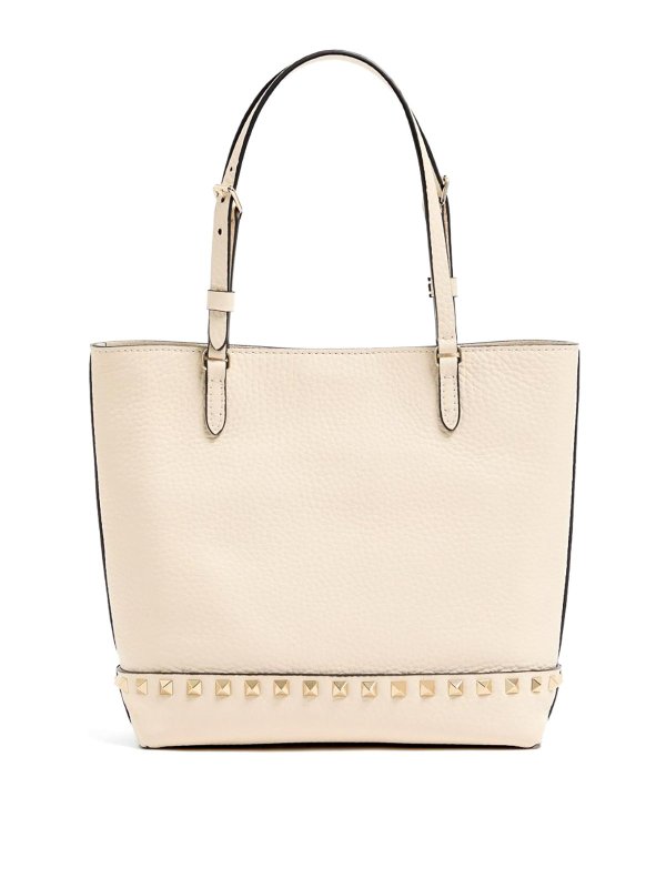 VALENTINO GARAVANI: トートバッグ - トートバッグ - クリーム