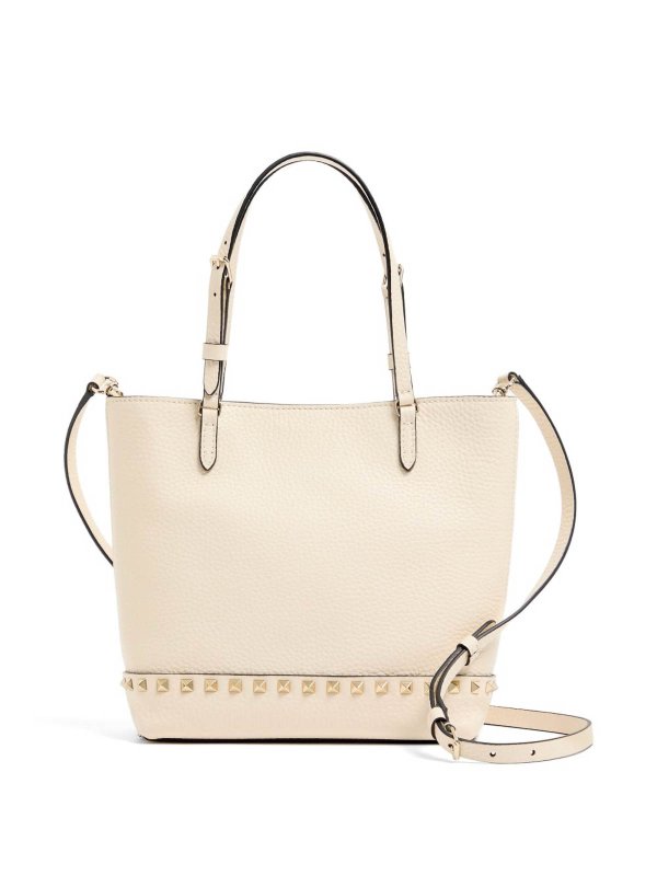 トートバッグ - クリーム shop online: VALENTINO GARAVANI