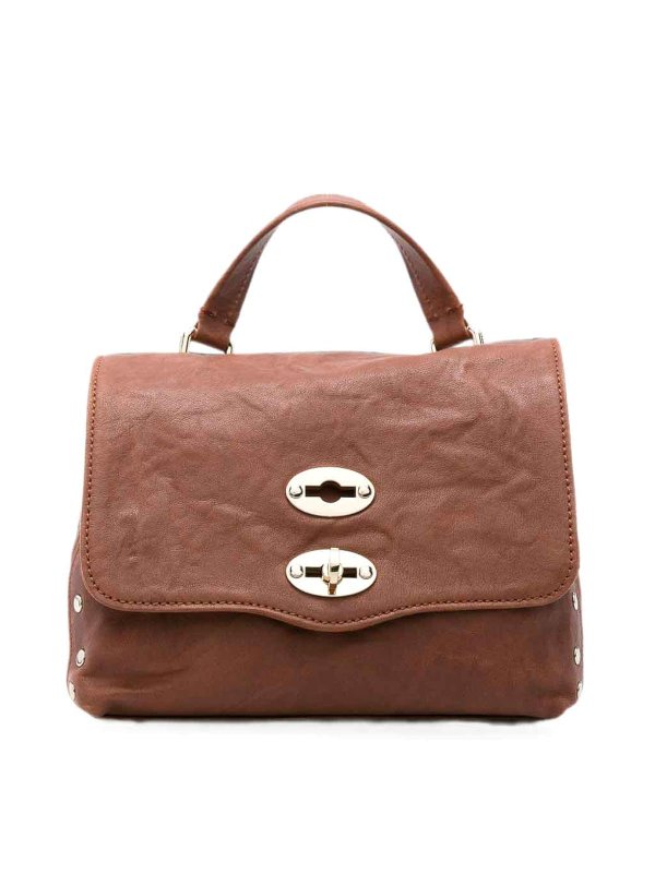 ZANELLATO: Handtaschen - Shopper - Braun