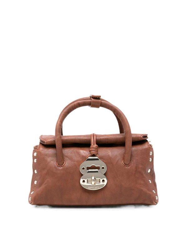 ZANELLATO: Handtaschen - Shopper - Braun