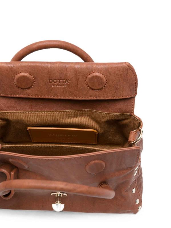 ZANELLATO: Handtaschen online - Shopper - Braun