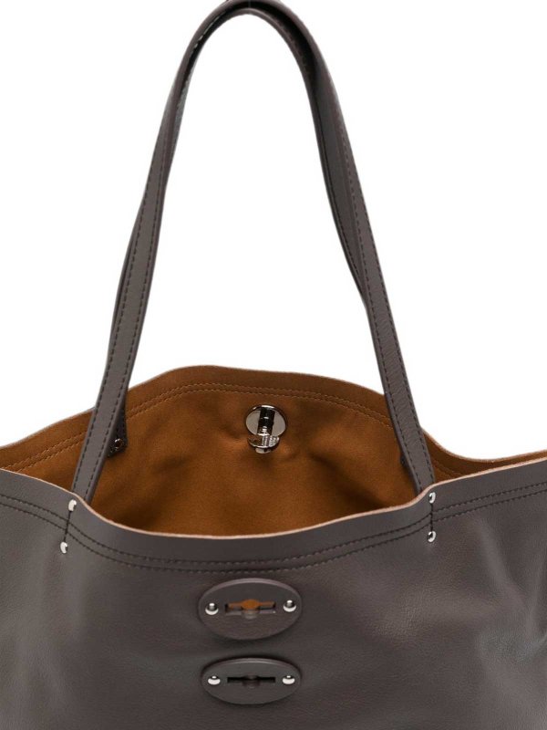 The Best Shops ZANELLATO: Handtaschen - Shopper - Braun