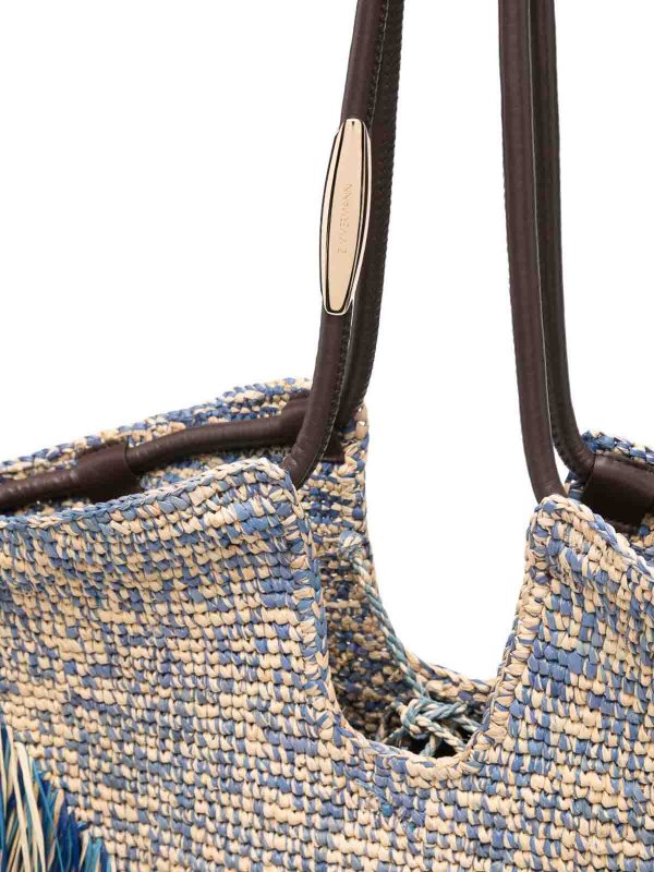 ZIMMERMANN: トートバッグ online - トートバッグ - ダークブルー