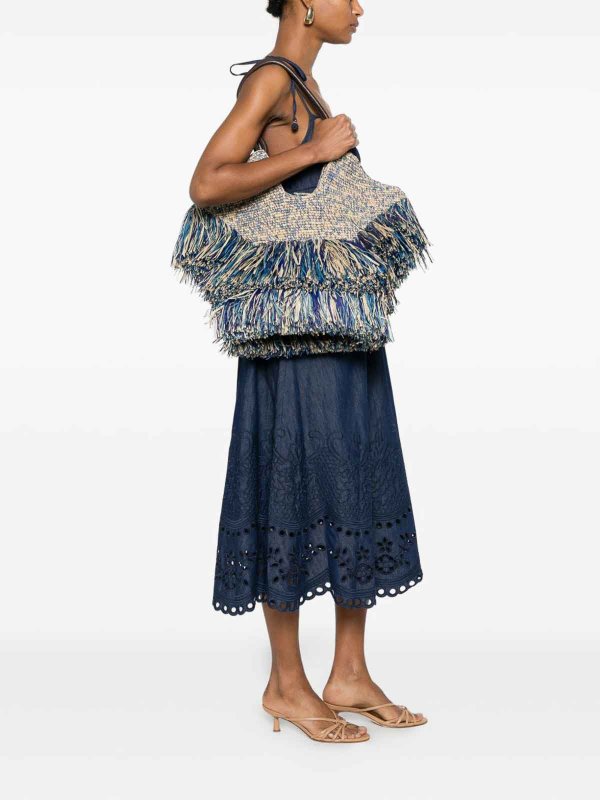 The Best Shops ZIMMERMANN: トートバッグ - トートバッグ - ダークブルー