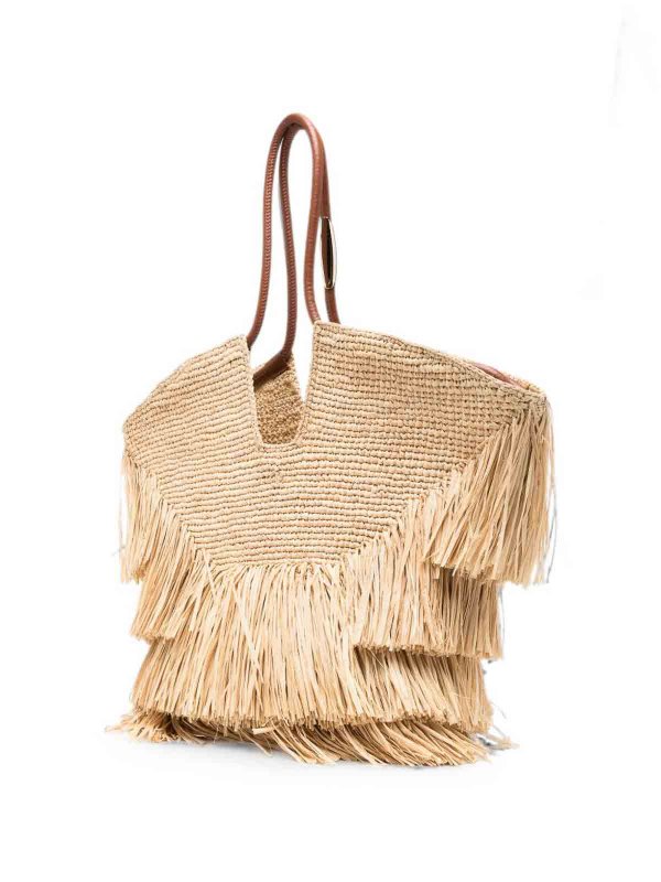 The Best Shops ZIMMERMANN: Handtaschen - Shopper - Beige
