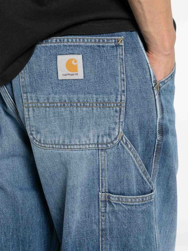 CARHARTT buy online ストレートジーンズ - ダークブルー
