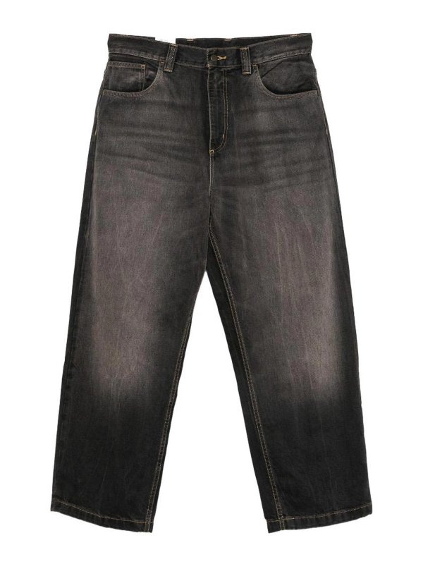 CARHARTT: Jeans Rectos - Vaqueros Rectos - Negro