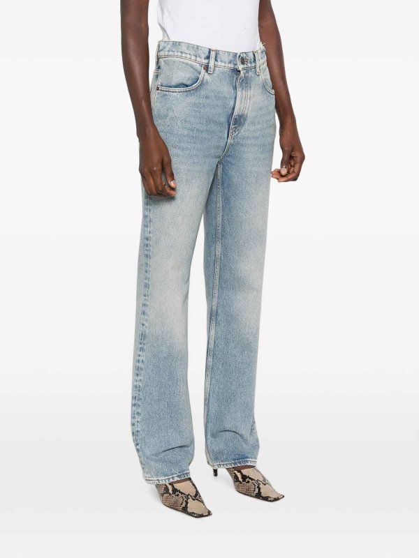 GOLDEN GOOSE: ストレートジーンズ online - ストレートジーンズ - ライトブルー