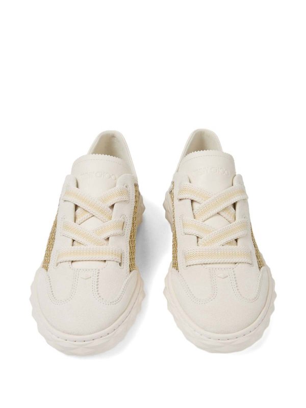 JIMMY CHOO: Chaussures de sport online - Baskets - Or
