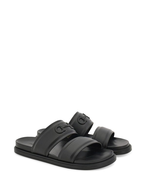 The Best Shops SALVATORE FERRAGAMO: サンダル - サンダル - 黒