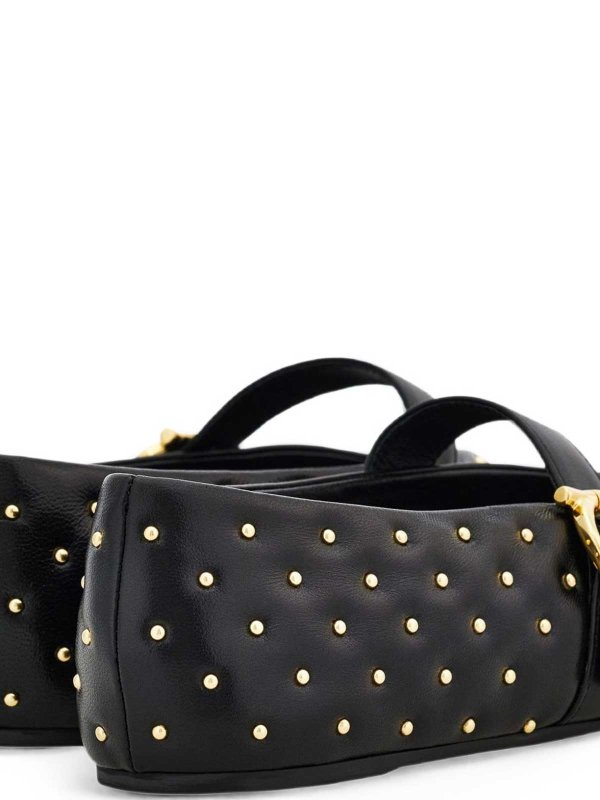 The Best Shops SALVATORE FERRAGAMO: フラットシューズ - フラットシューズ - 黒