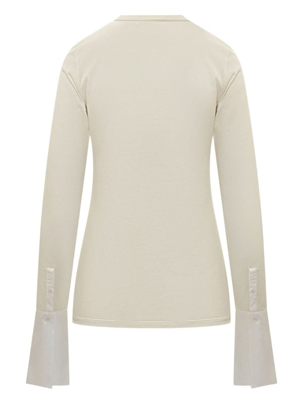 DARKPARK: Pull col rond online - Pull Col Rond - Crème