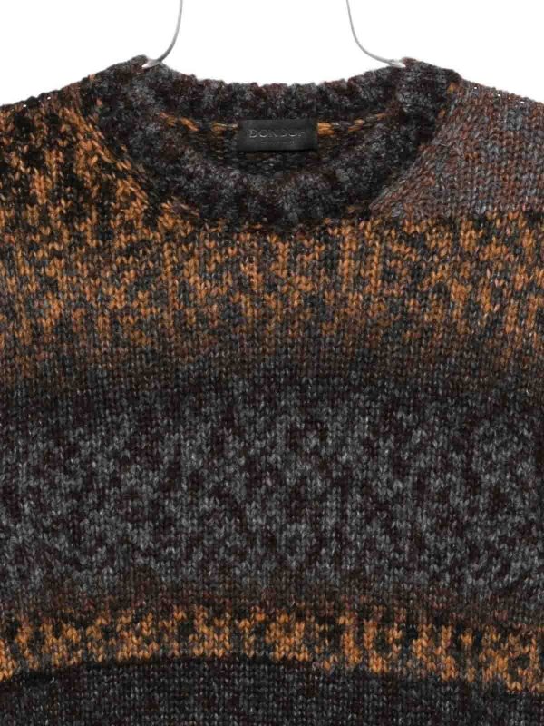 DONDUP: クルーネック online - クルーネック - ブラウン