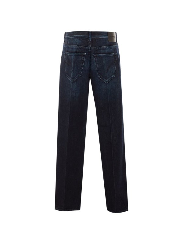 ストレートジーンズ - ミディアムウォッシュ shop online: DONDUP