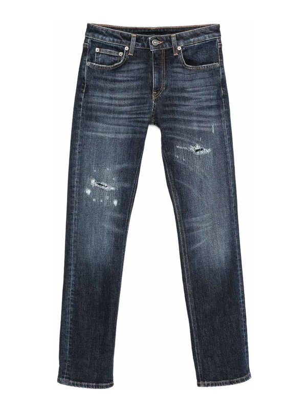 DONDUP: Jeans Rectos - Vaqueros Rectos - Azul