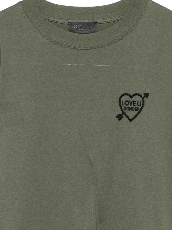 DONDUP: Camisetas online - Camiseta - Verde