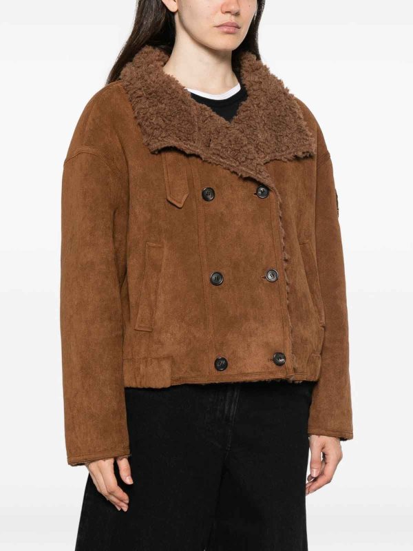ショートコート - ブラウン shop online: ERMANNO SCERVINO