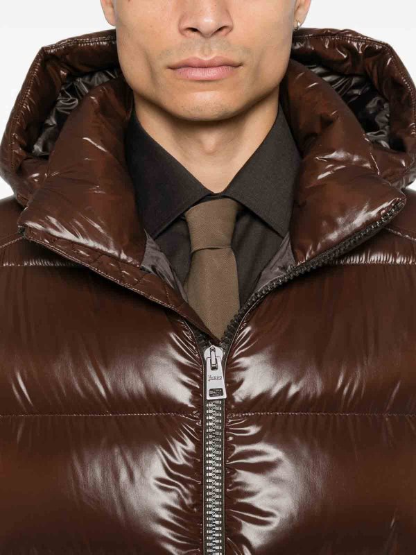 ダウンジャケット - ブラウン shop online: HERNO