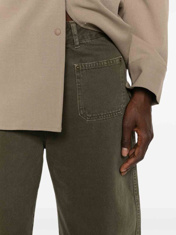 IOIS: Jeans à jambe droite online - Jean Droit - Vert