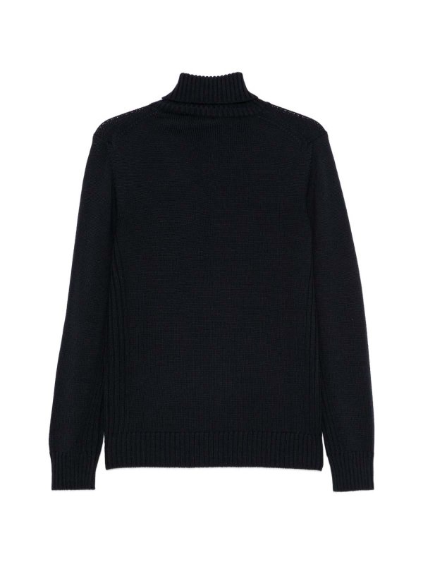 Kangra Cashmere: クルーネック online - クルーネック - ブルー