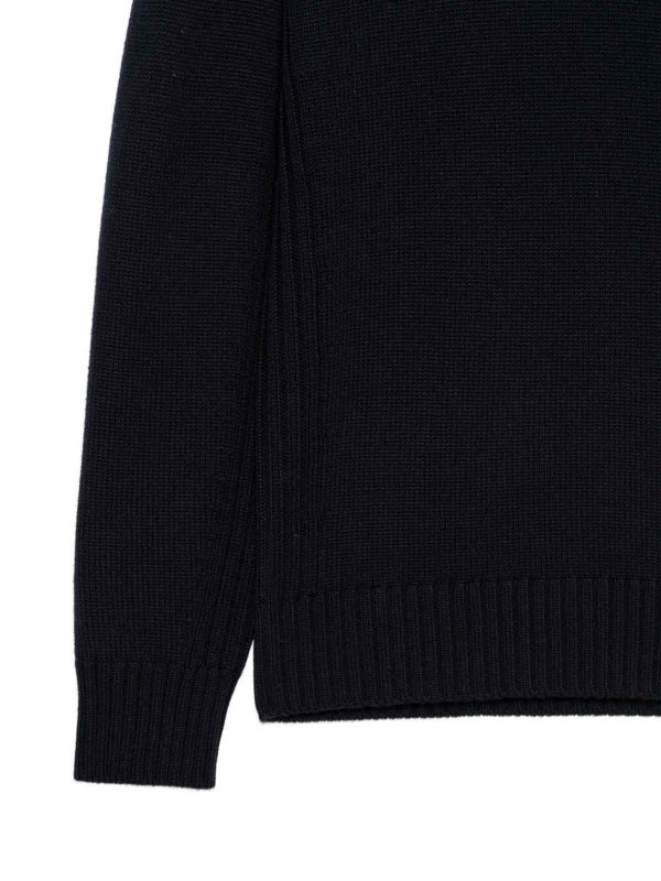 The Best Shops Kangra Cashmere: クルーネック - クルーネック - ブルー