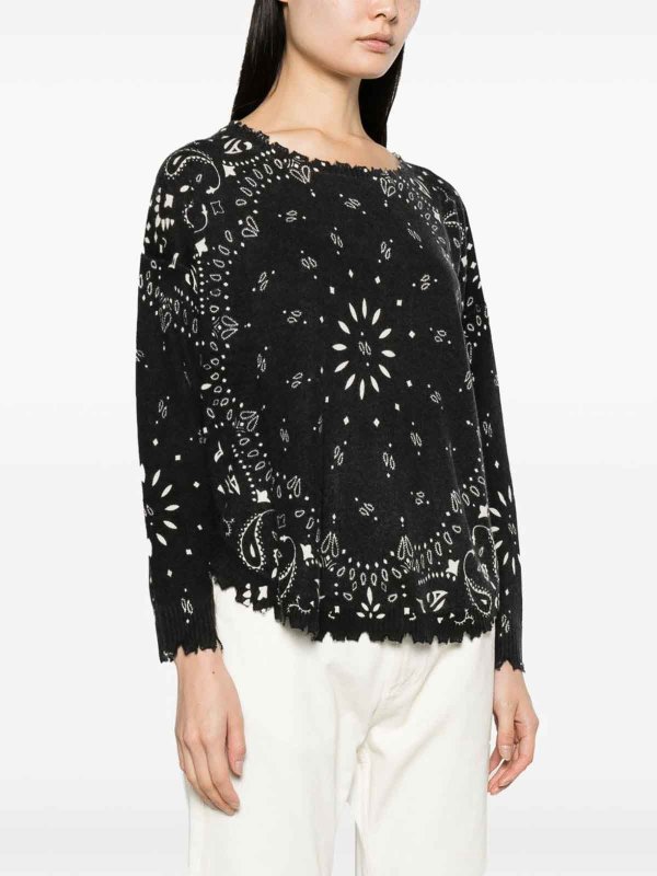 クルーネック - 黒 shop online: KUJTEN