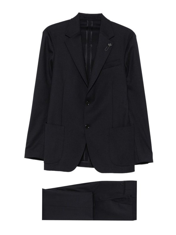 LARDINI: シャツ - シャツ - ブルー