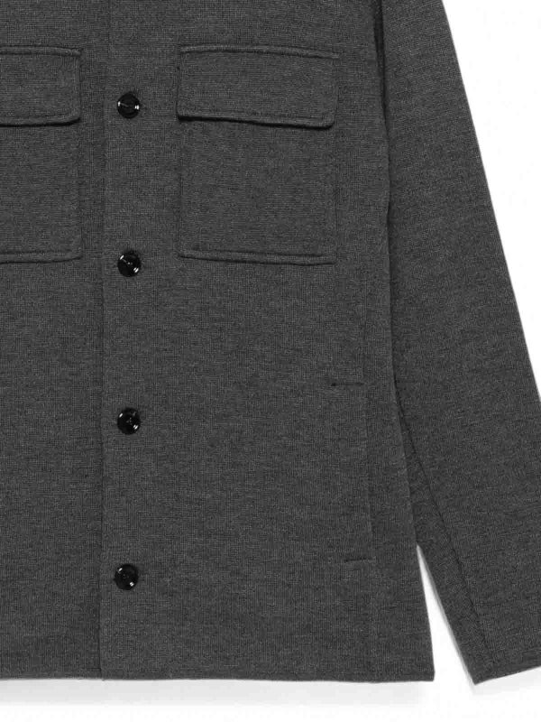 LARDINI: カーディガン online - カーディガン - グレー