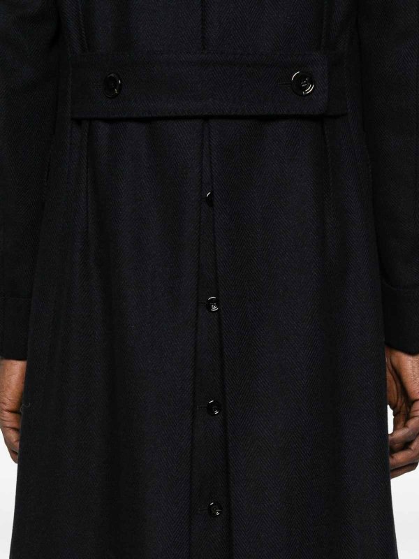 LARDINI: ニーレングスコート online - 膝丈コート - ブルー