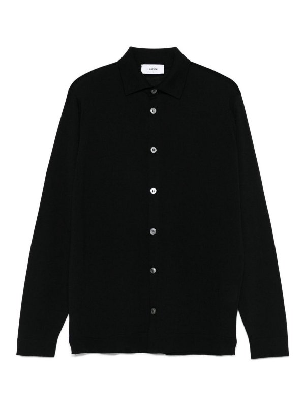 LARDINI: Hemden - Hemd - Schwarz