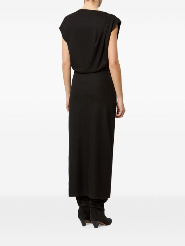 マキシドレス - 黒 shop online: Isabel Marant Etoile