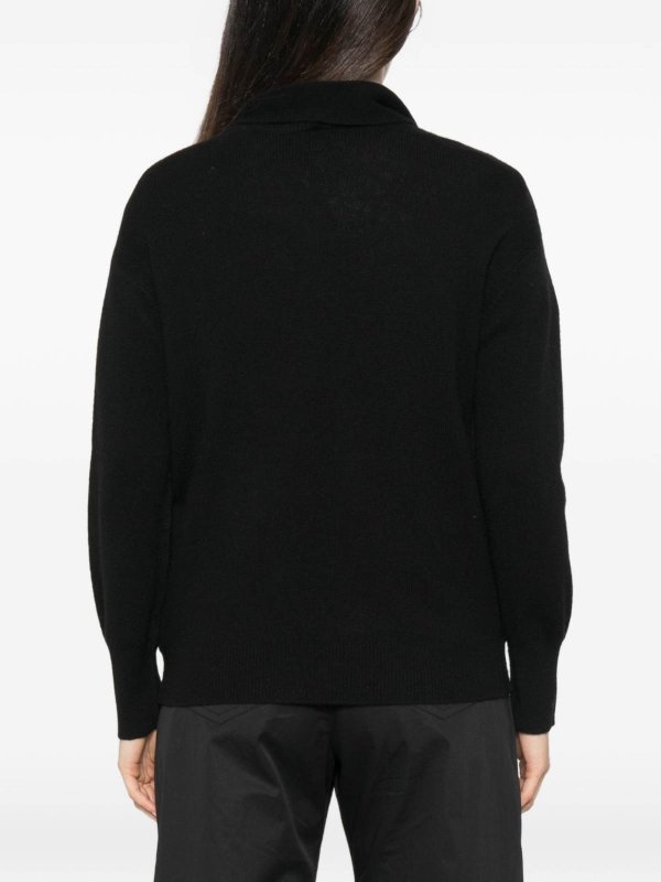 クルーネック - 黒 shop online: MARELLA