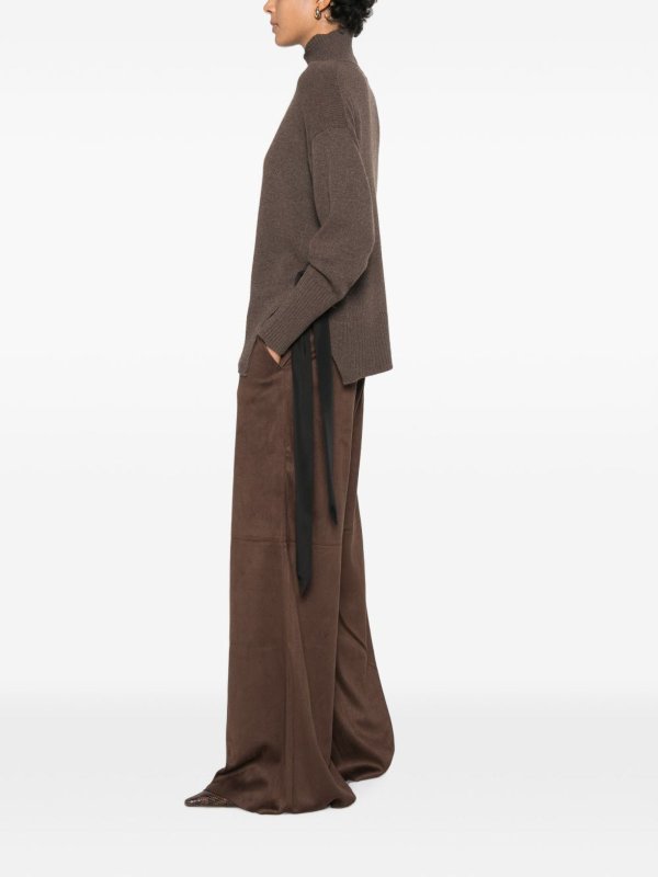 Pull Col Rond - Marron shop online: MARELLA