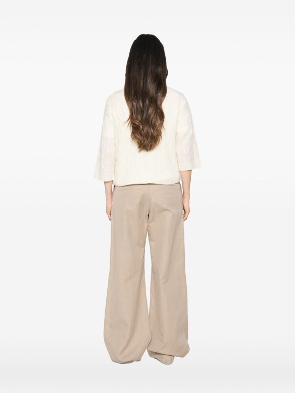 Rundhalspullover - Weiß shop online: MARELLA