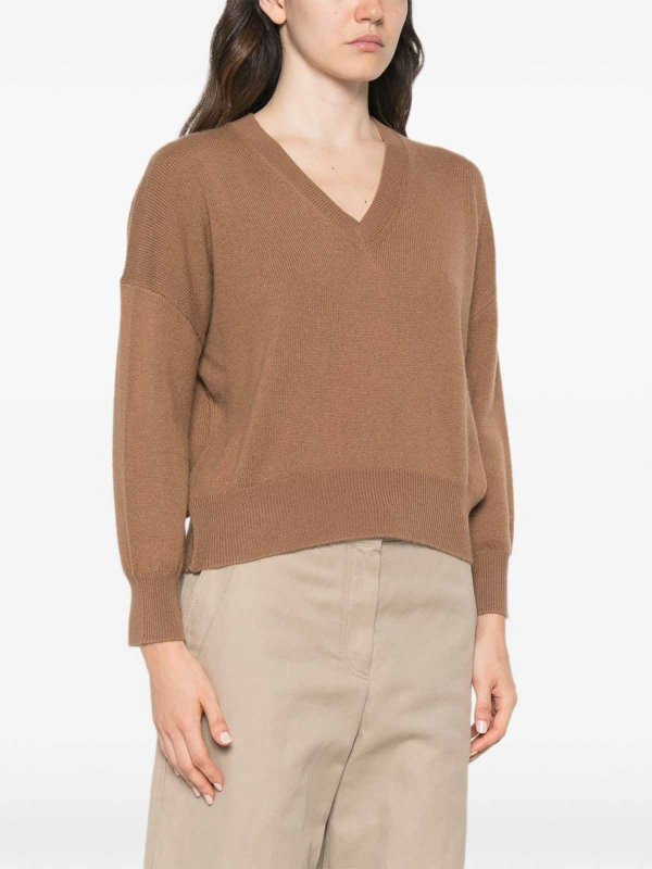MARELLA buy online Pull Col Rond - Camel