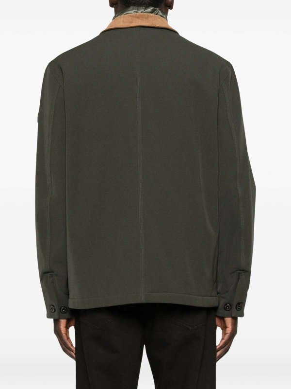 PEUTEREY: padded jackets online - Green Bergher Puffer Jacket