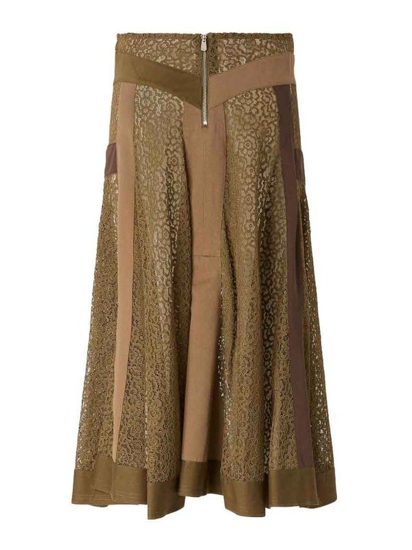 Pinko: Jupes longues online - Jupe Longue - Vert
