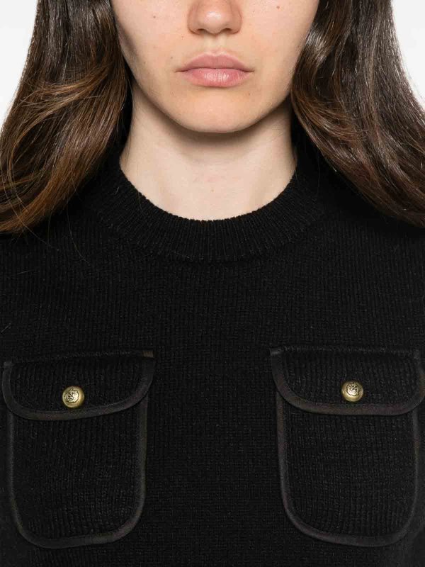 The Best Shops Pinko: ベスト - ベスト - 黒