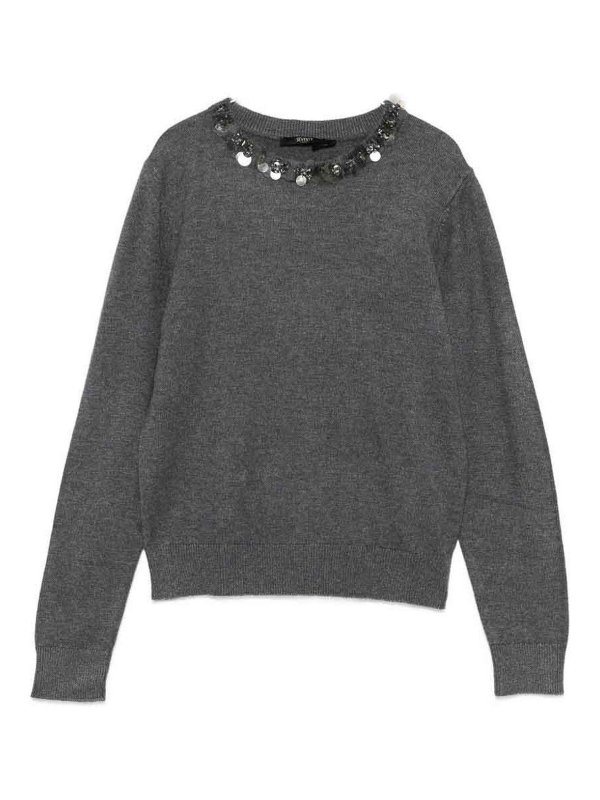SEVENTY: Pull col rond - Pull Col Rond - Gris