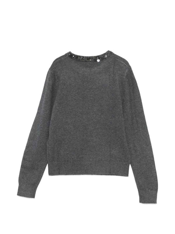 SEVENTY: Pull col rond online - Pull Col Rond - Gris